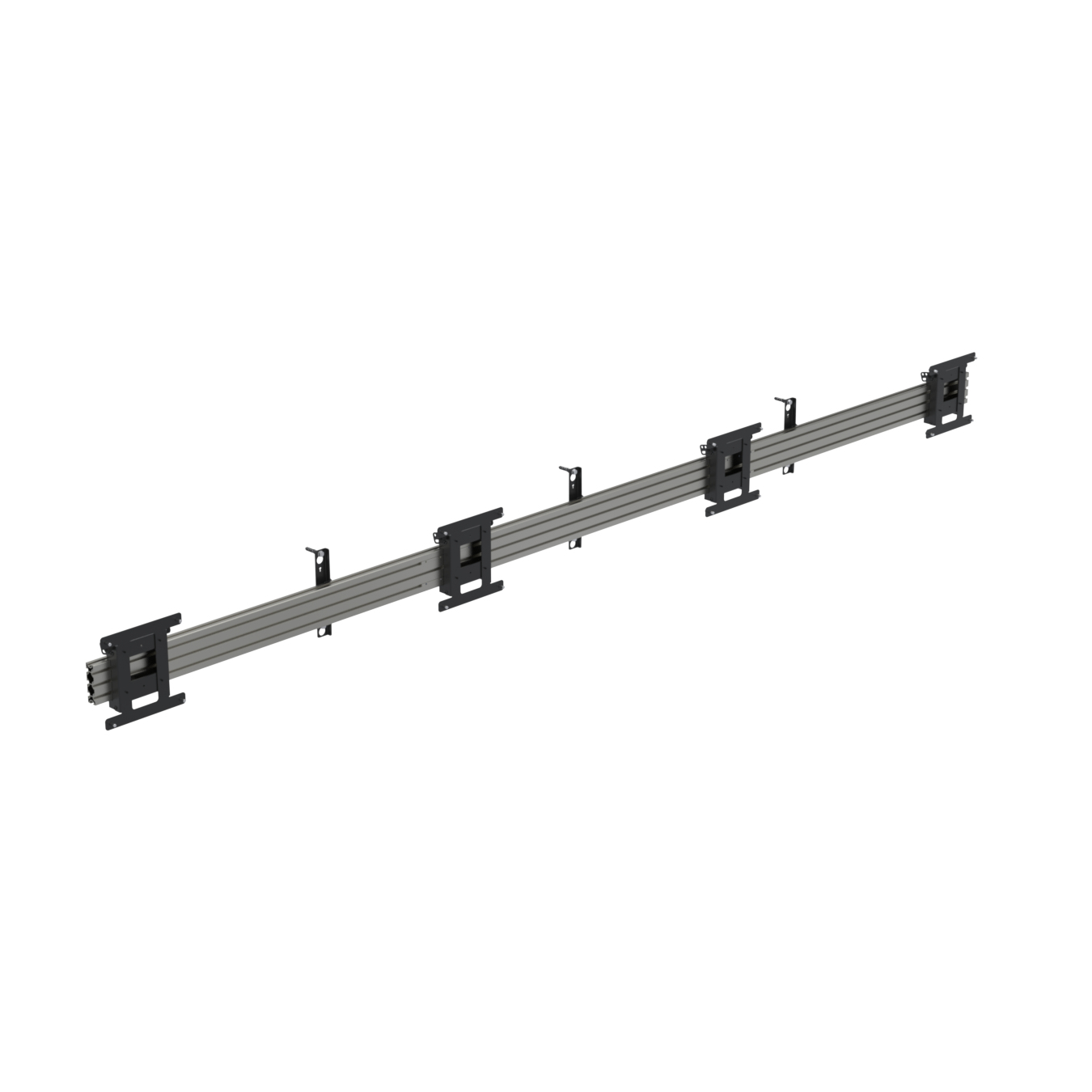 Ergonomic Solutions 4X43LANDSCAPE Signage Display Mounts - Aluminium
