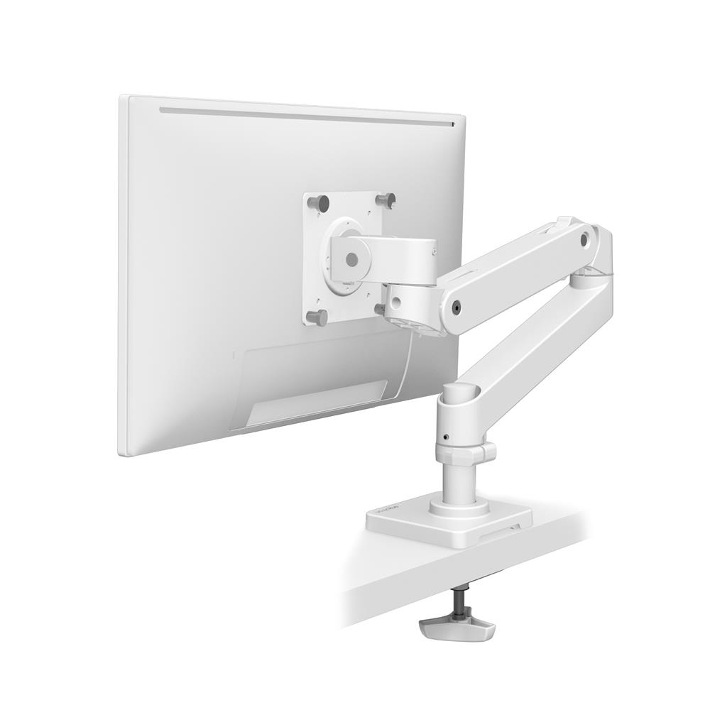 Ergotron LX Pro - Mounting kit (monitor arm) - for LCD display - grommet mount - aluminium - white - screen size: up to 34" - desk-mountable
