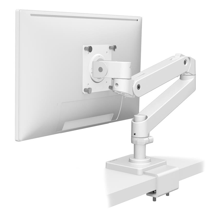 LX PRO DESK MONITOR ARM C-CLAMP - W