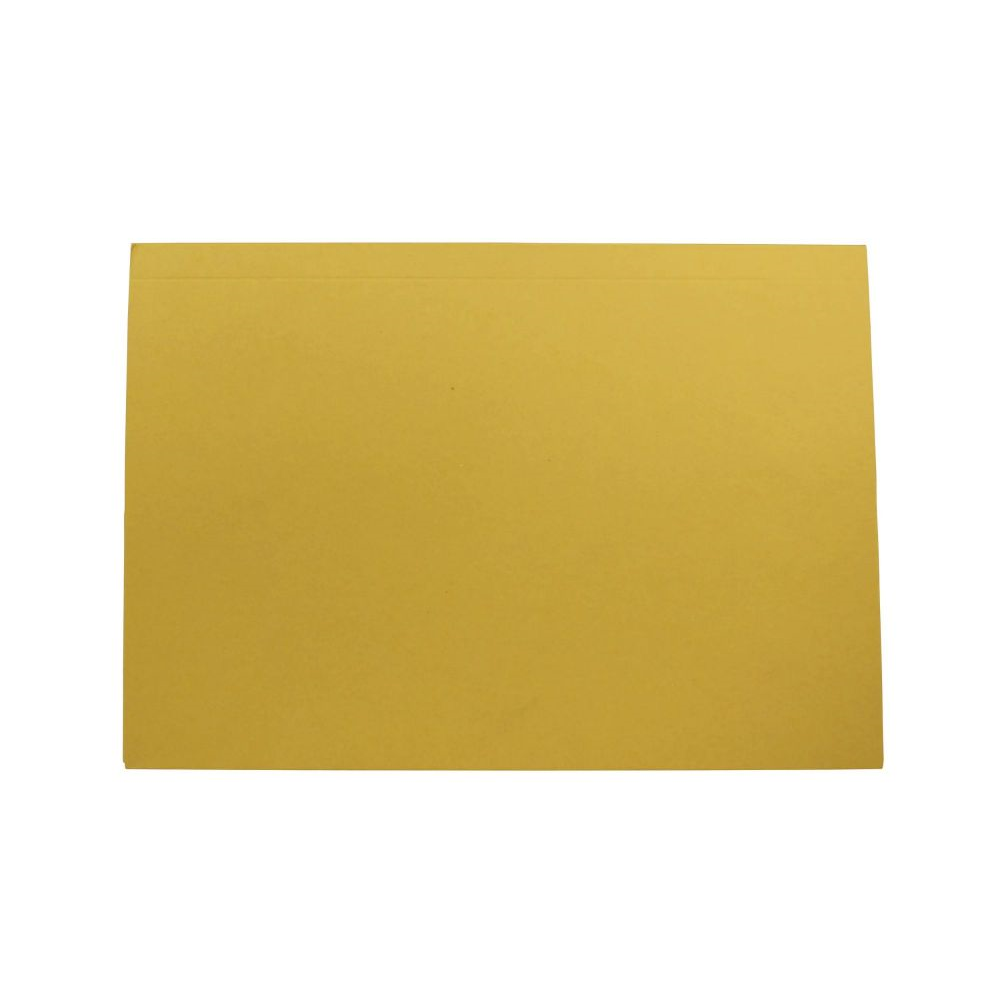 Exacompta Guildhall 25PK Double Pocket Legal Wallet 315gsm Yellow