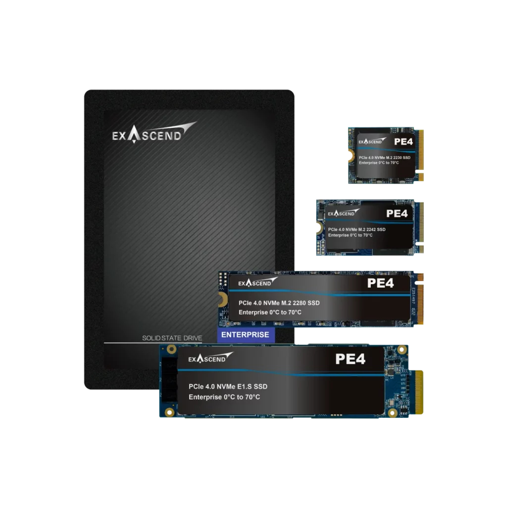 Exascend PE4 1.92 TB M.2 PCI Express 4.0 NVMe 3D TLC