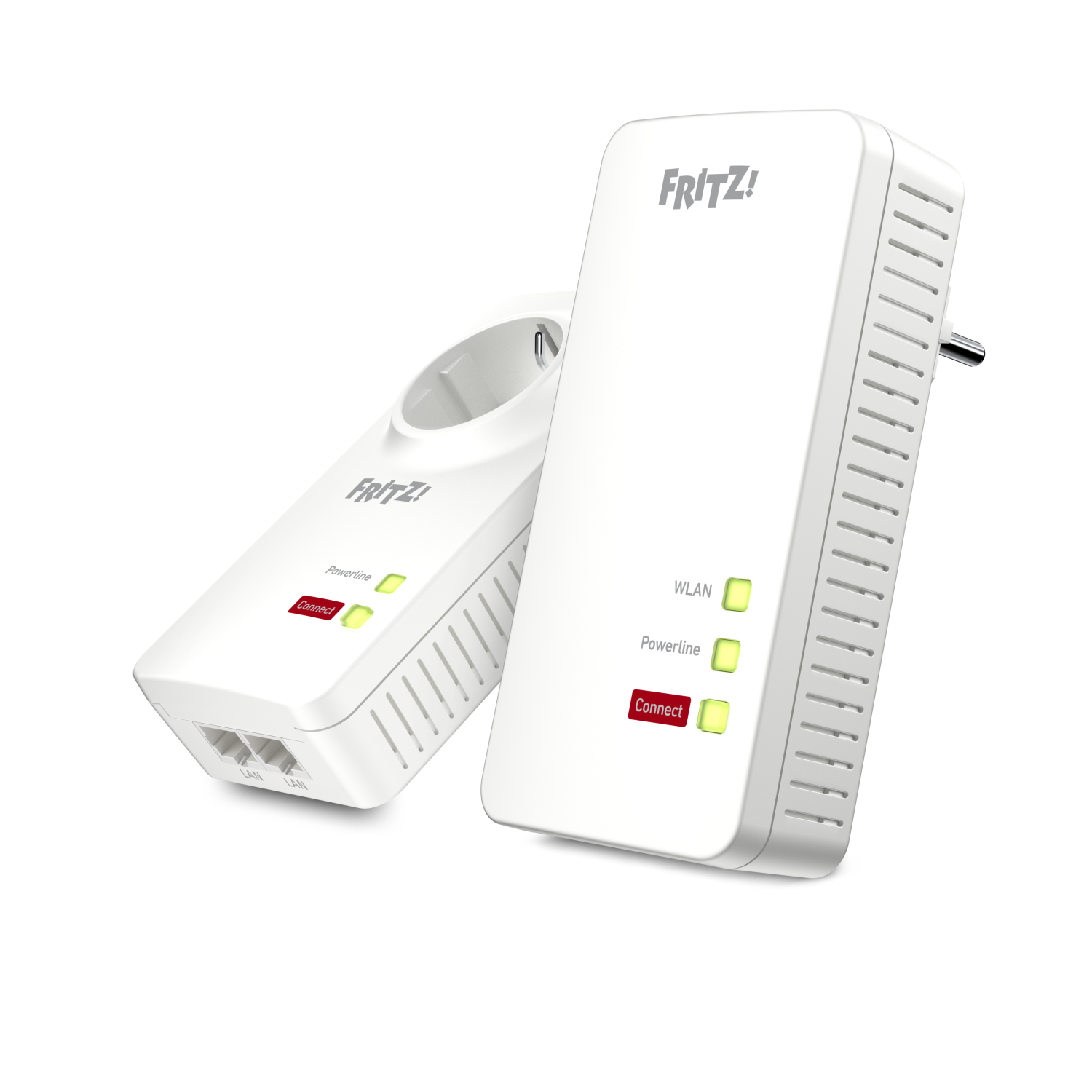 FRITZ! 1260E PowerLine Network Adapters - White