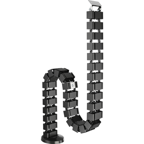 Fellowes 100136871 cable organizer Desk Cable sleeve Black 1 pc(s)