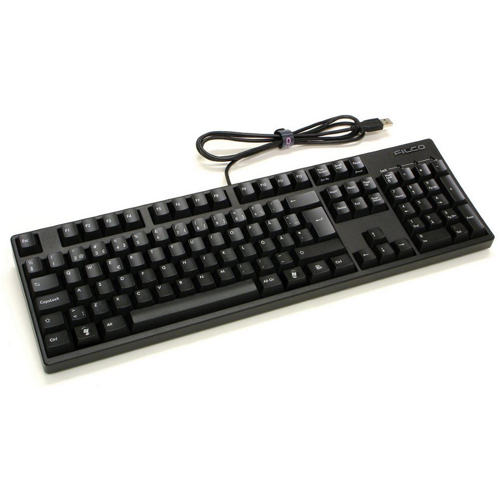 Filco Swedish/Finnish Majestouch-2, MX Blue Click Keyboard