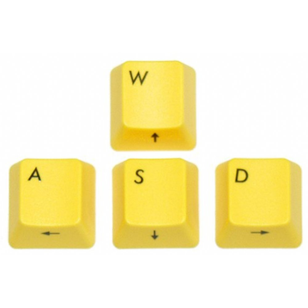 Filco Yellow WASD Keys for Cherry MX Switches