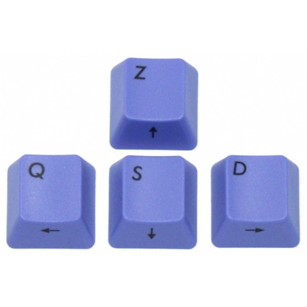 Filco Blue ZQSD Keys for Cherry MX Switches (French WASD)