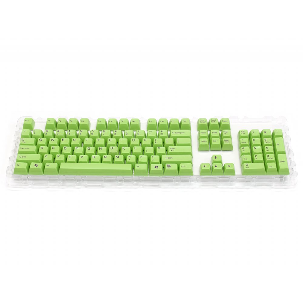 Filco Double Shot 104 Key USA Keyset, Green