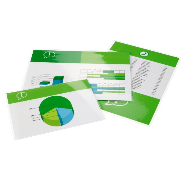 GBC 2x175 Laminator Pouches - Transparent