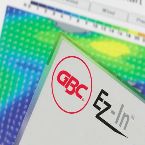 GBC 2x125 Laminator Pouches - Transparent