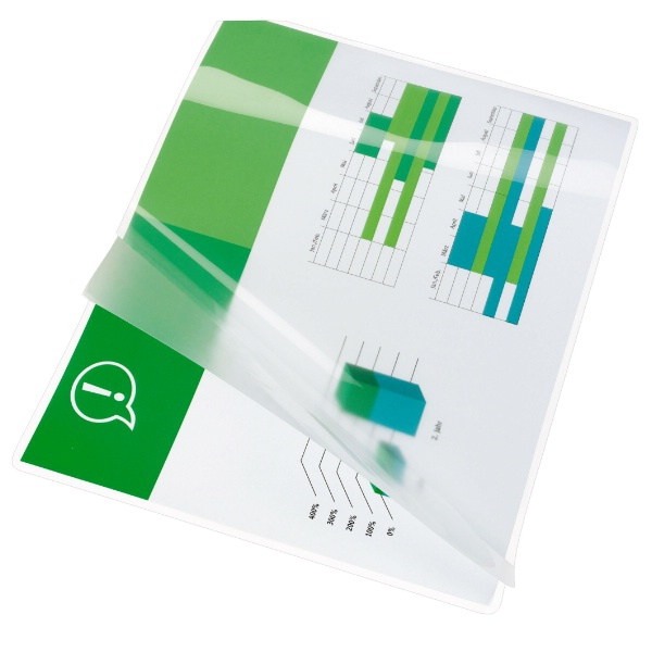 GBC 2x75 Laminator Pouches - Transparent