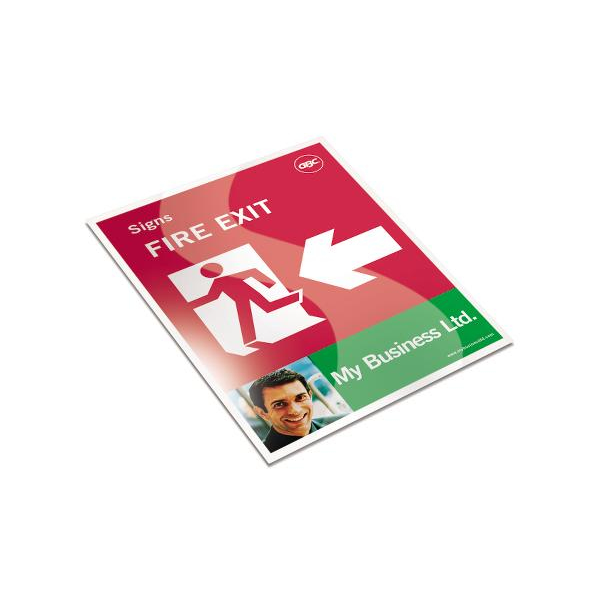 GBC 2x125 Laminator Pouches - Transparent