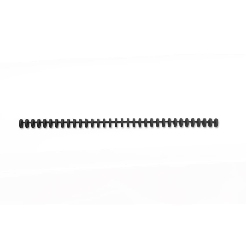 GBC ClickBind Binding Spines 8mm A4 Black (50)