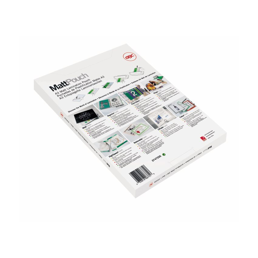 GBC 2x75 Laminator Pouches