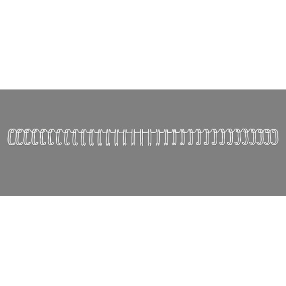 GBC WireBind Binding Wires 3:1 No3 5mm A4 White (100)