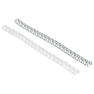 GBC 14mm Folder Binding Accessories - Black