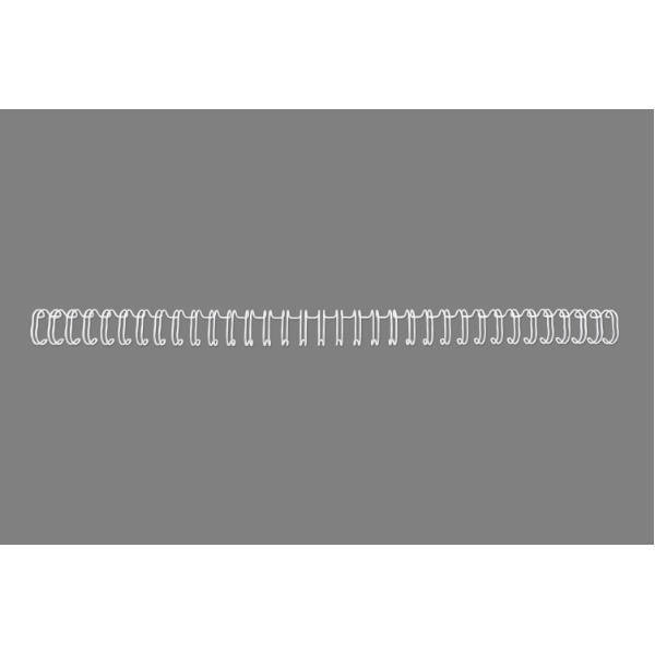 GBC 14mm Folder Binding Accessories - White