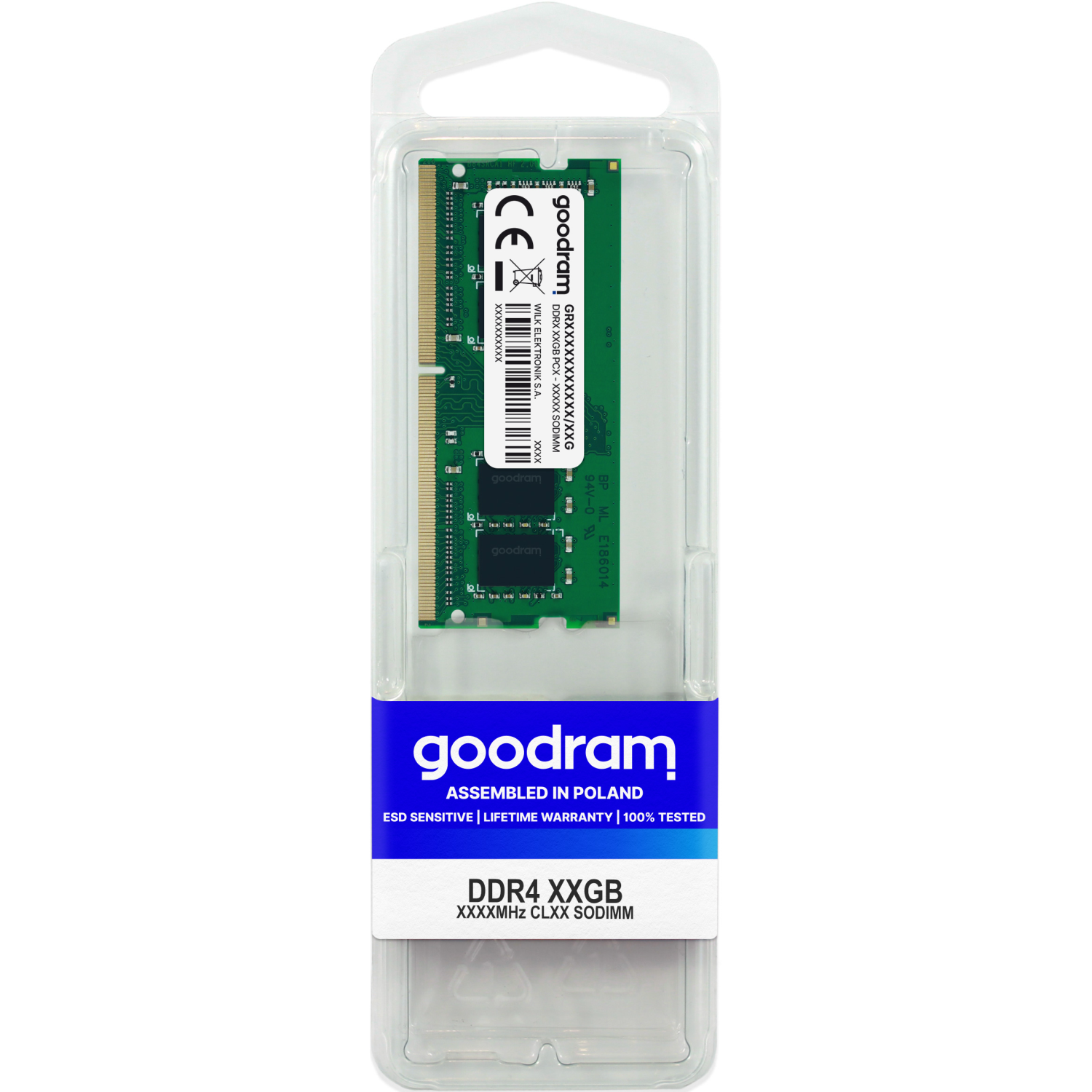 Goodram GR3200S464L22 Memory RAM - 32GB - Green