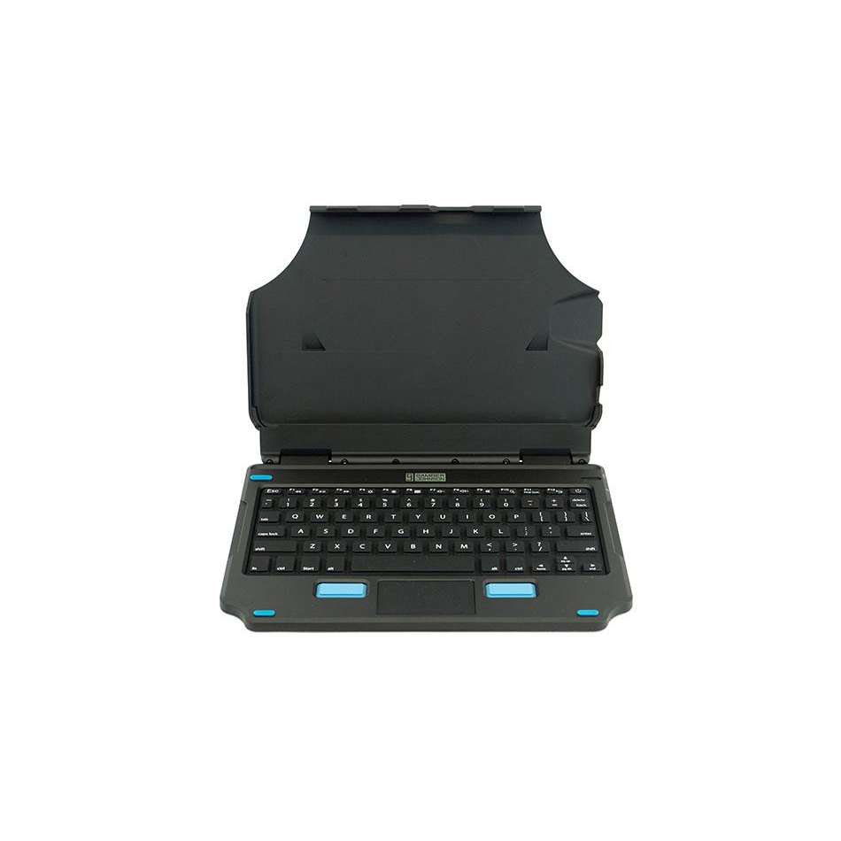 Gamber-Johnson 7160-1789-01 mobile device keyboard Black Pogo Pin QWERTY UK English