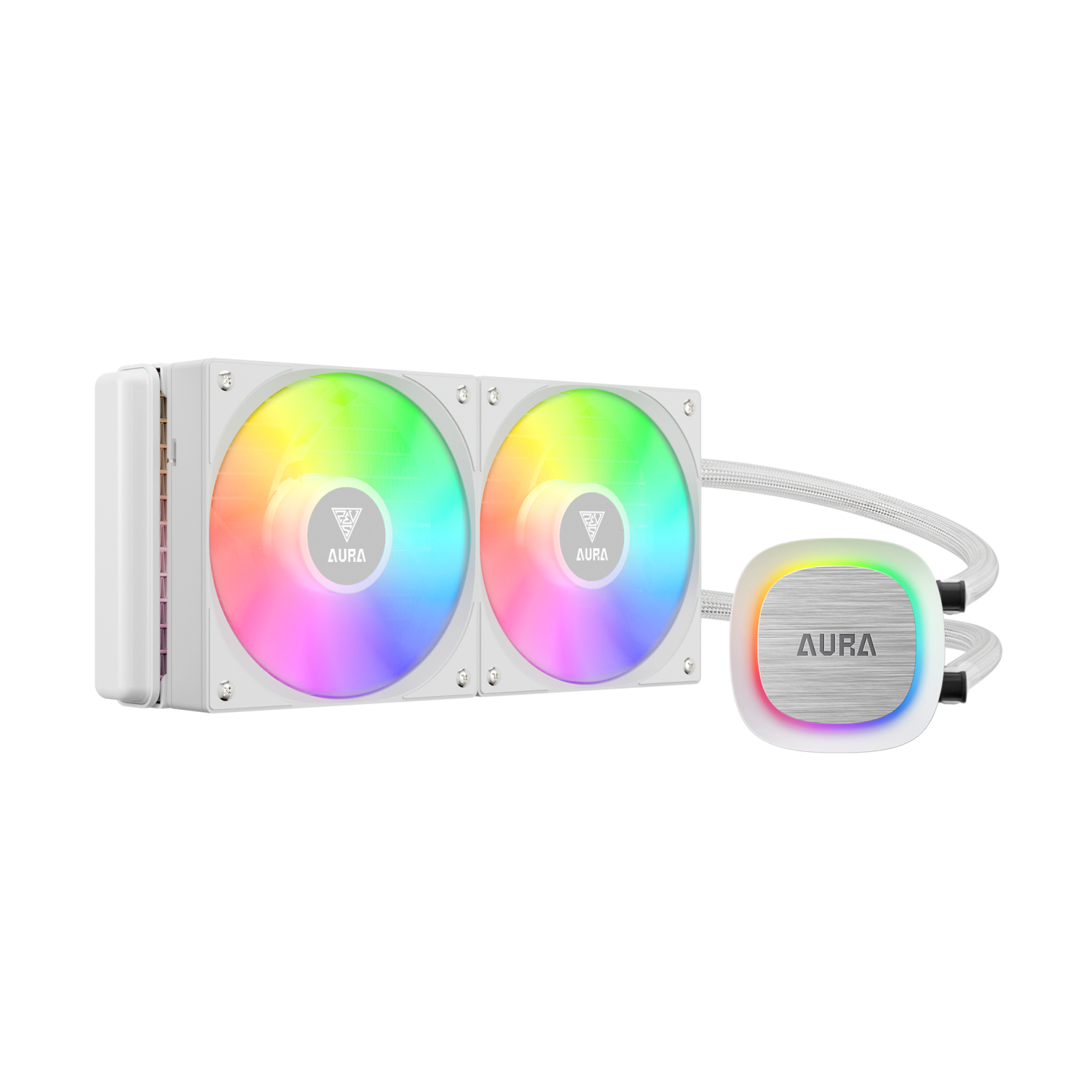 Gamdias GL240 Computer Cooling Systems - White