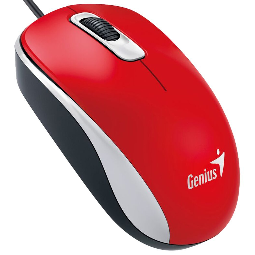 Genius Computer Technology DX-110 Mice - Red