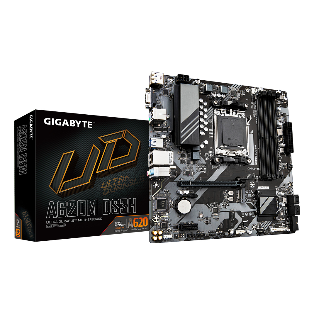 Gigabyte A620M Motherboards - Brown