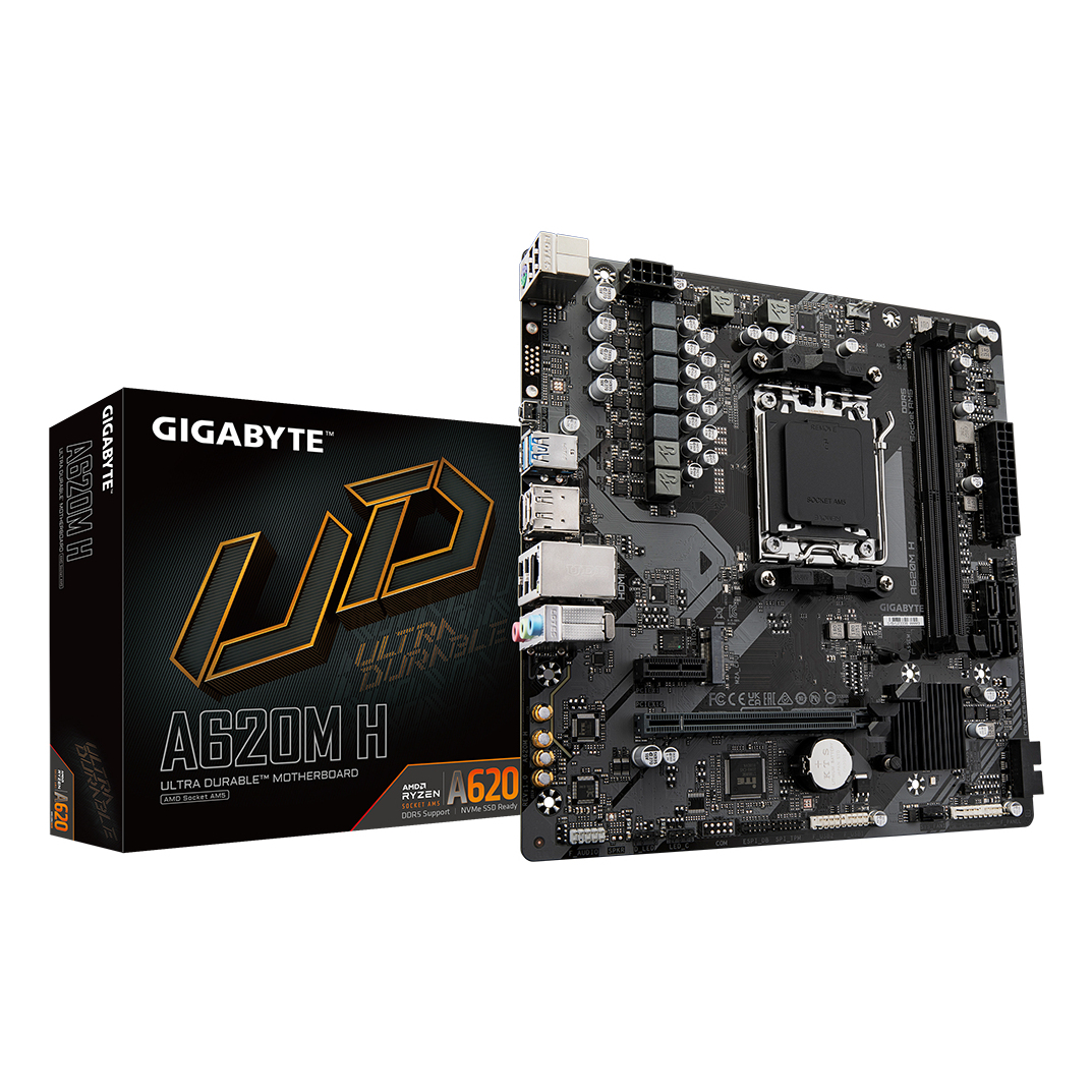 Gigabyte A620M Motherboards - Brown