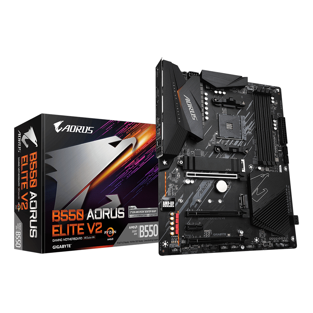 Gigabyte B550 Motherboards - Black
