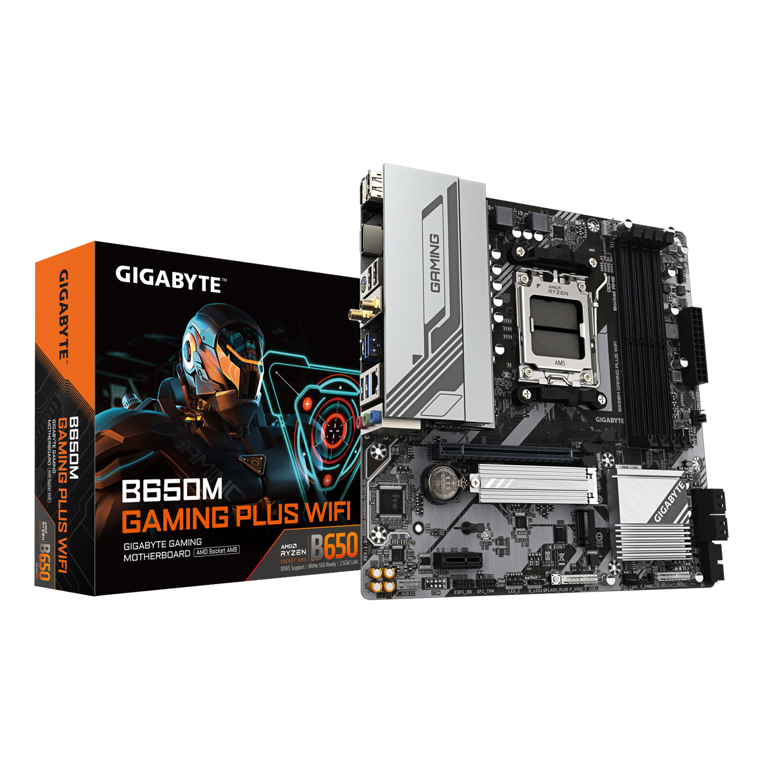 Gigabyte B650M Motherboards - Dark brown