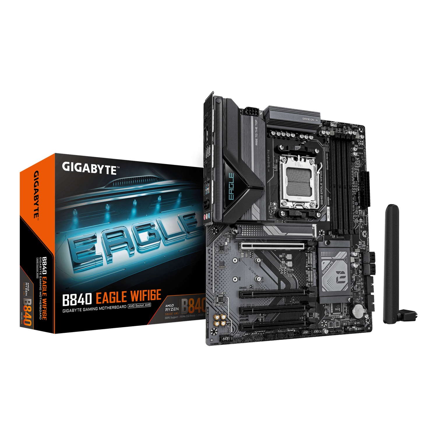 Gigabyte B840 Motherboards - Dark brown