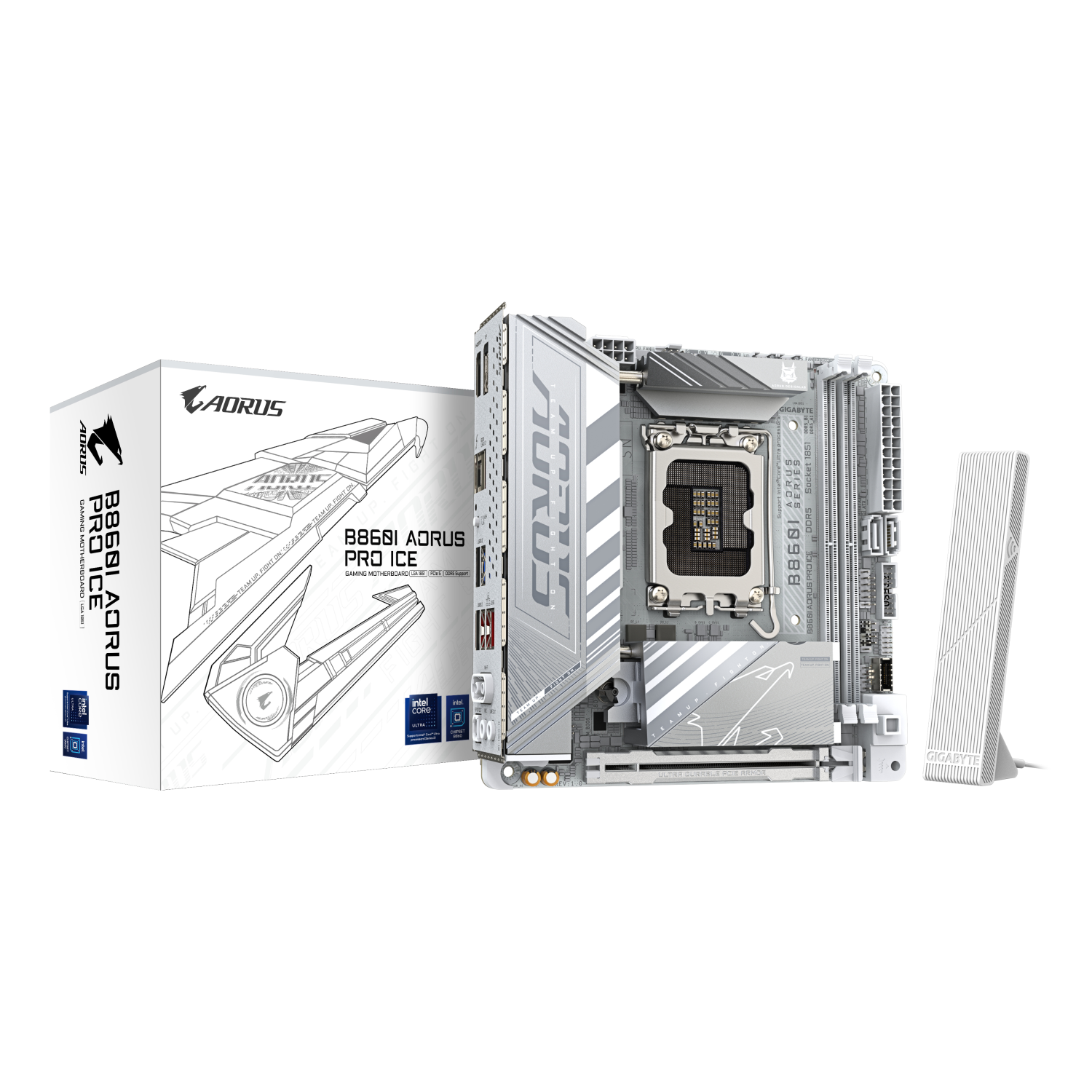 Gigabyte B860I Motherboards - White