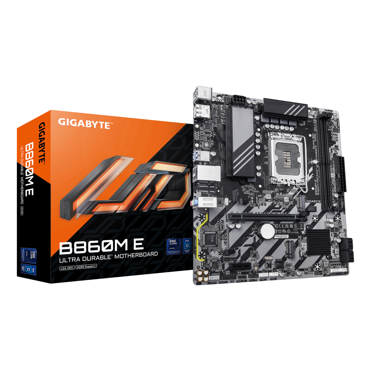Gigabyte LGA1851 Motherboards - Dark brown