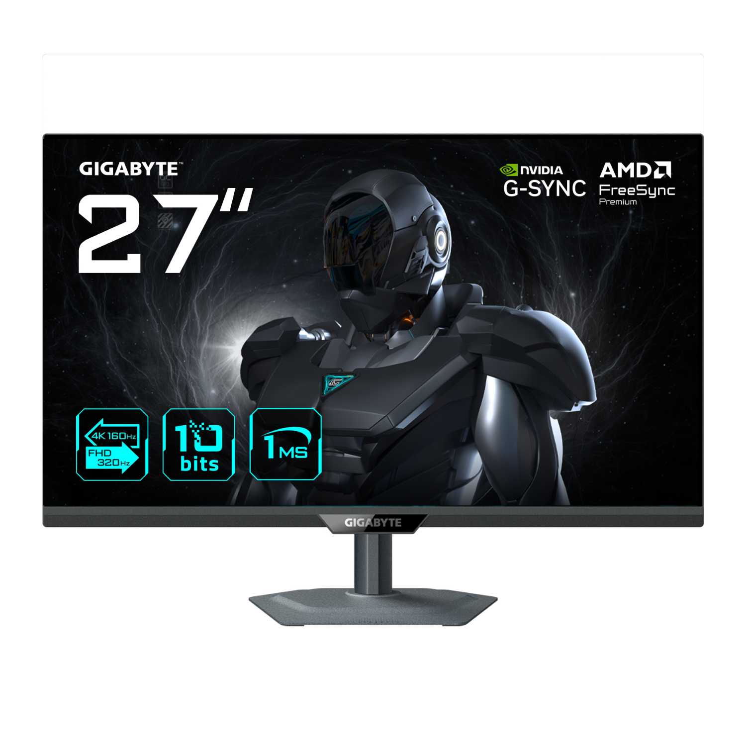 Gigabyte G27UP Gaming Monitors - 27 Inches - Black