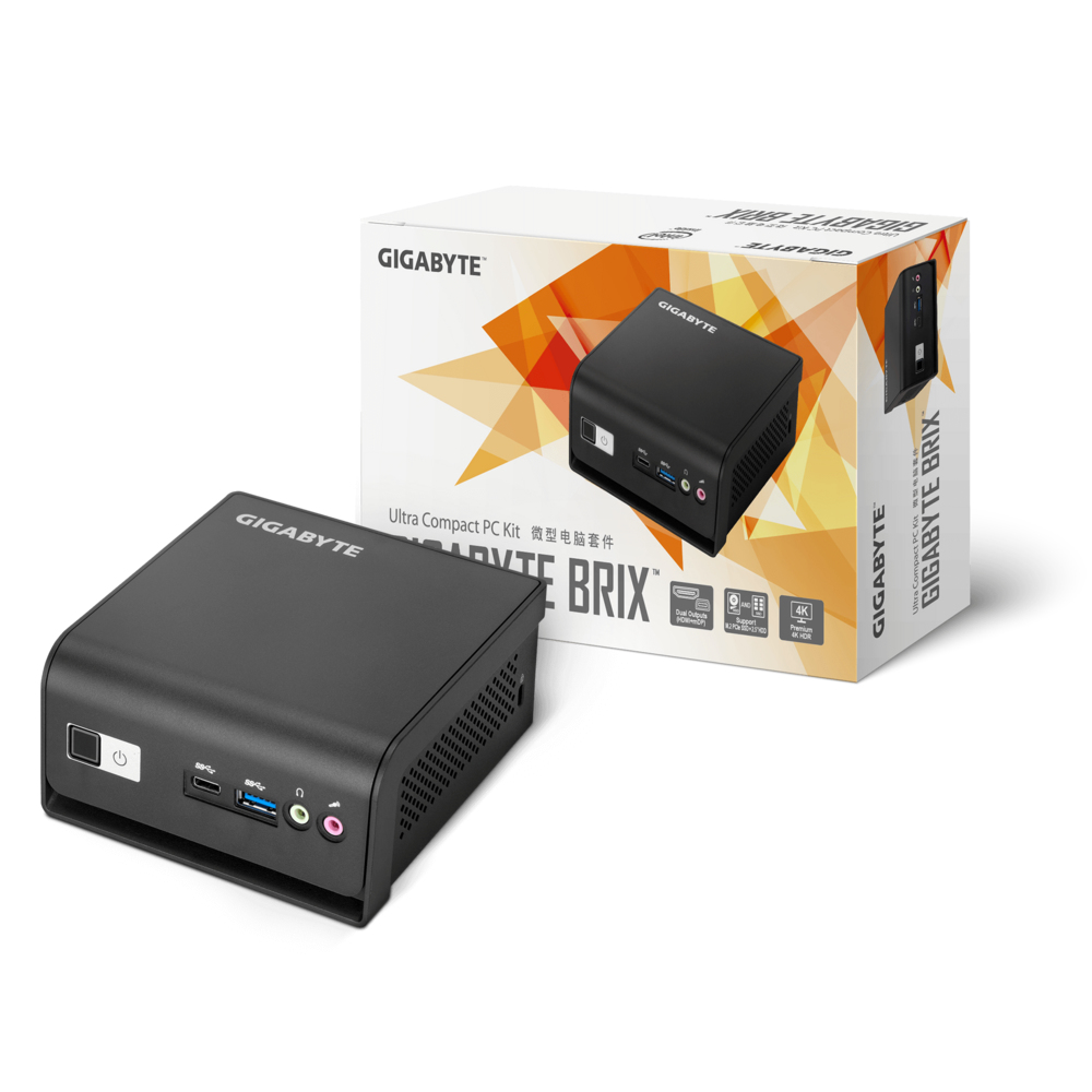 Gigabyte GB-BMPD-6005 Barebone PCs Desktops and Workstation - Black