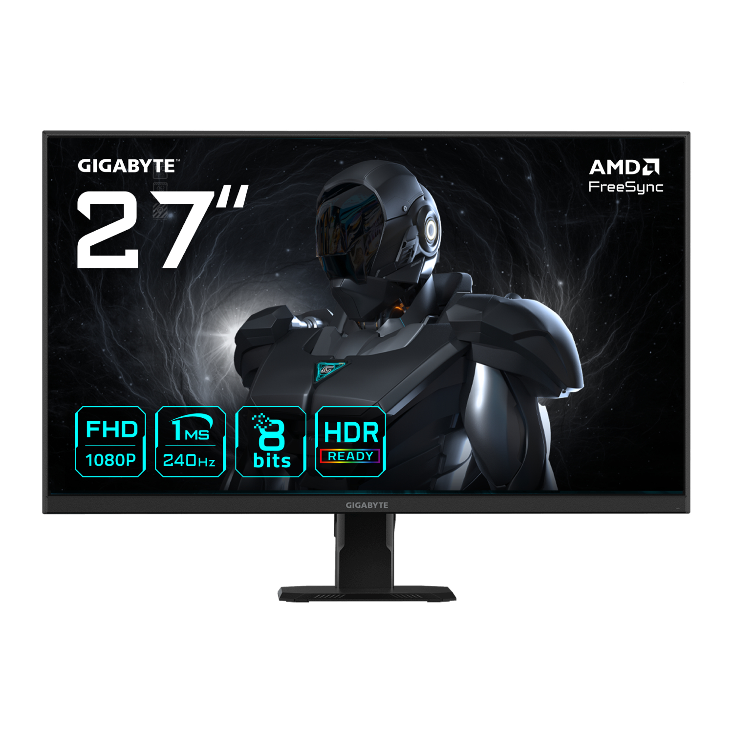 Gigabyte GS27F2 Gaming Monitors - 27 Inches - Black
