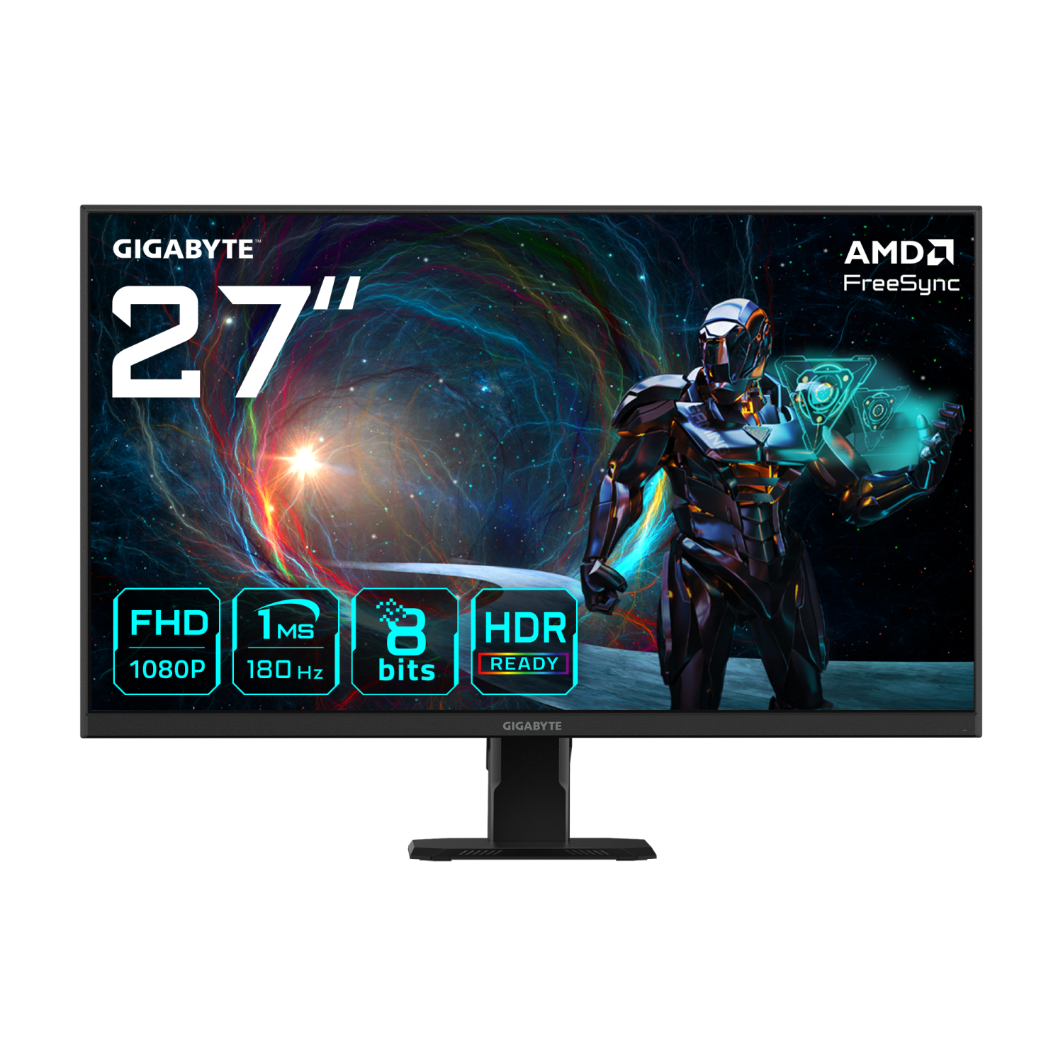 Gigabyte GS27FA Gaming Monitors - 27 Inches - Black