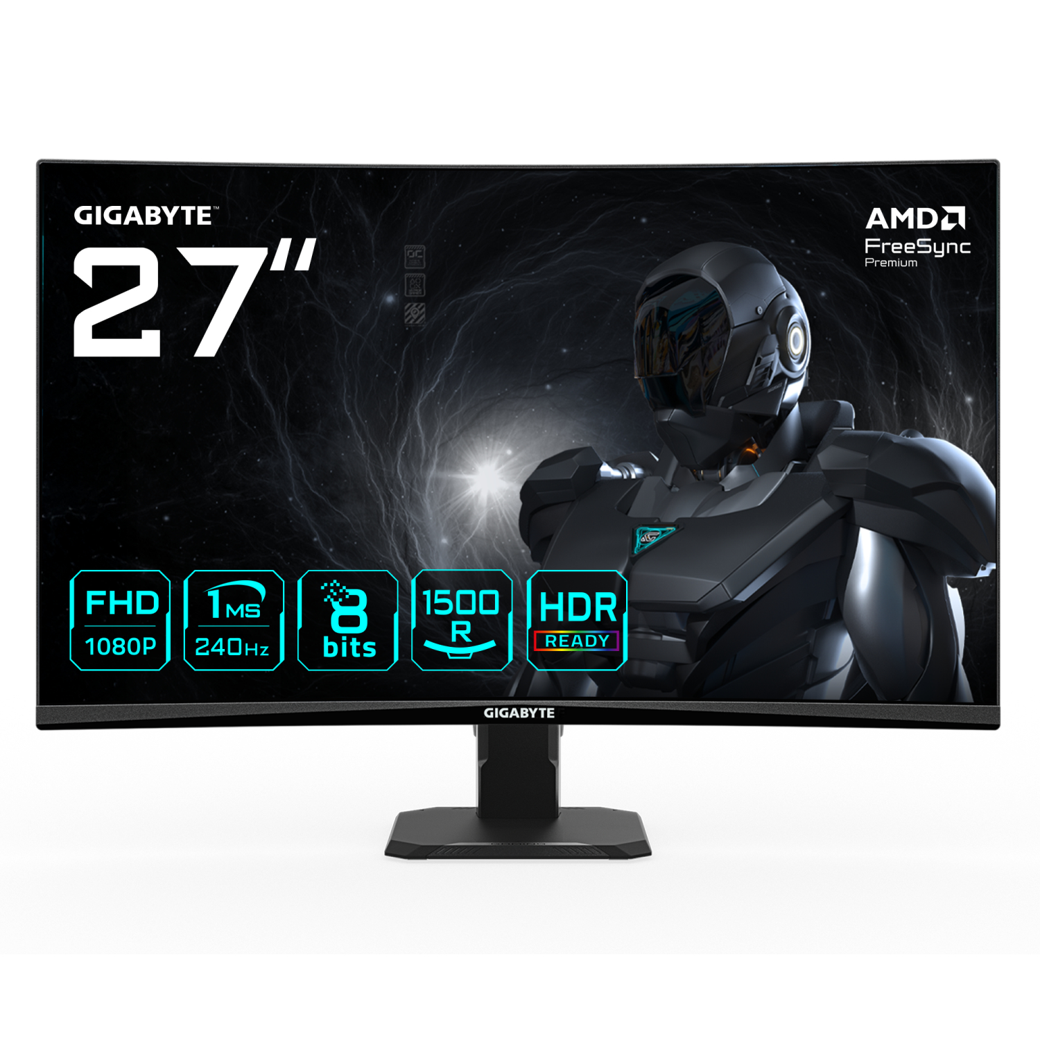 Gigabyte GS27FC2 Gaming Monitors - 27 Inches - Black