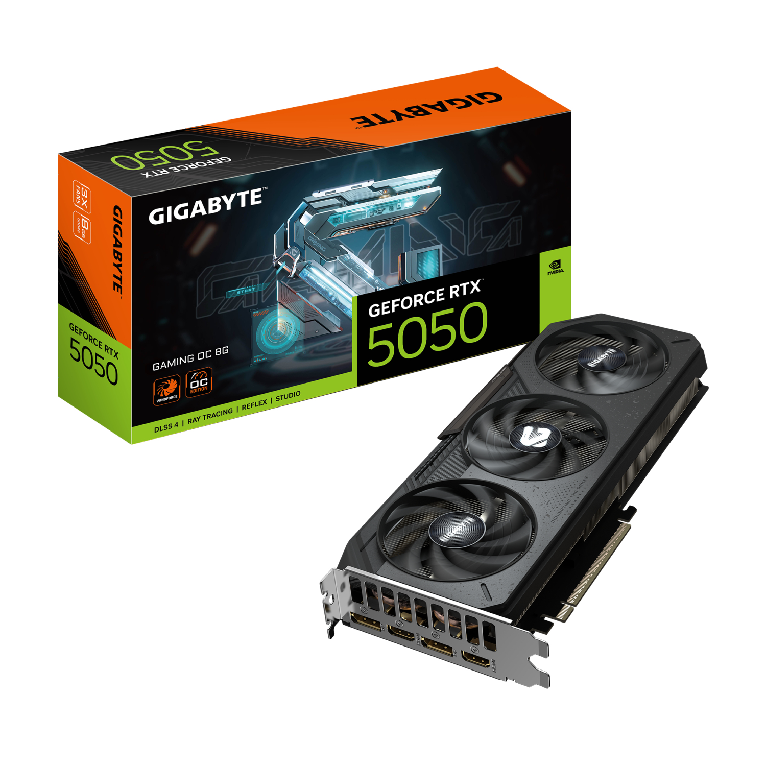 Gigabyte GDDR6 Graphics Cards - Black