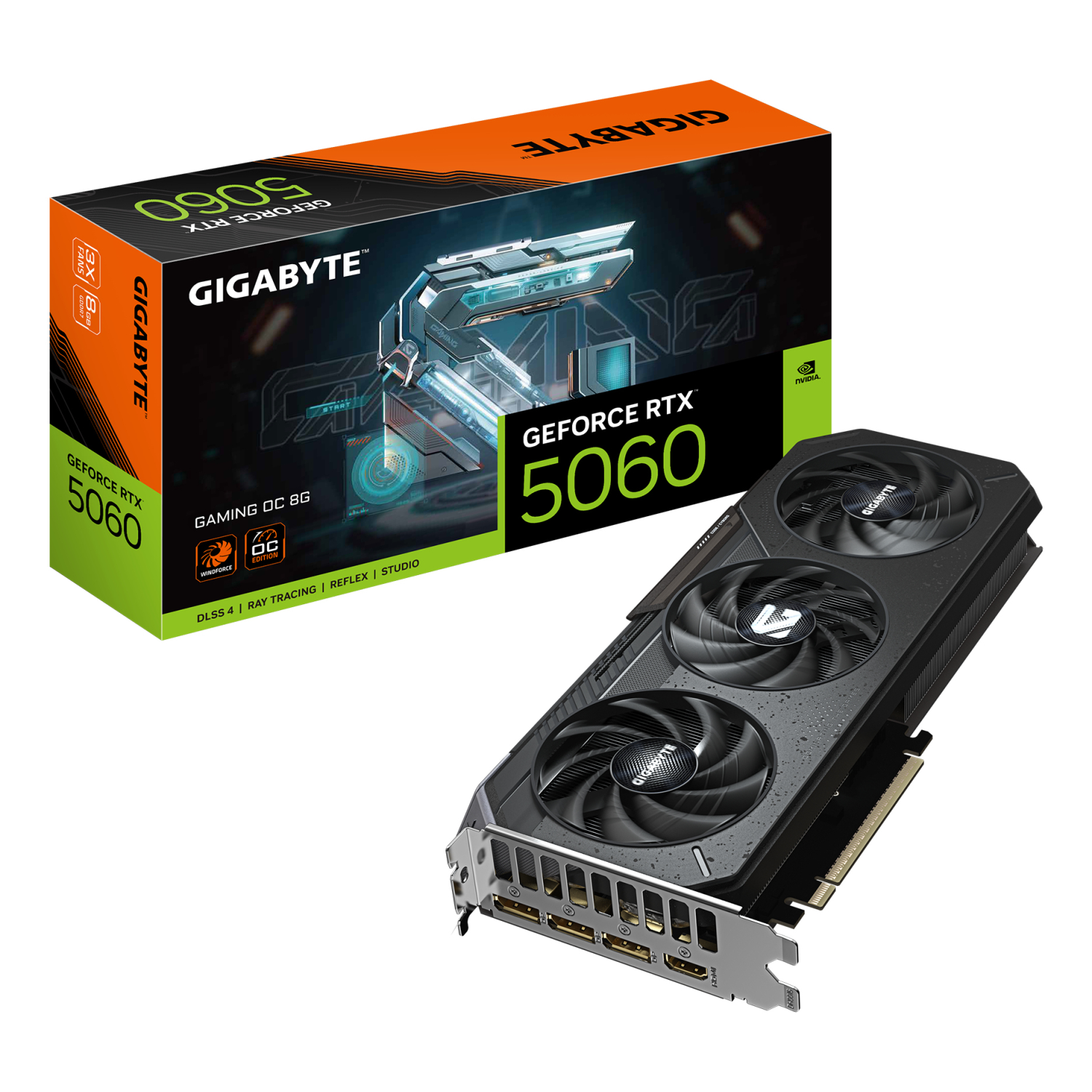 Gigabyte GDDR7 Graphics Cards - Black