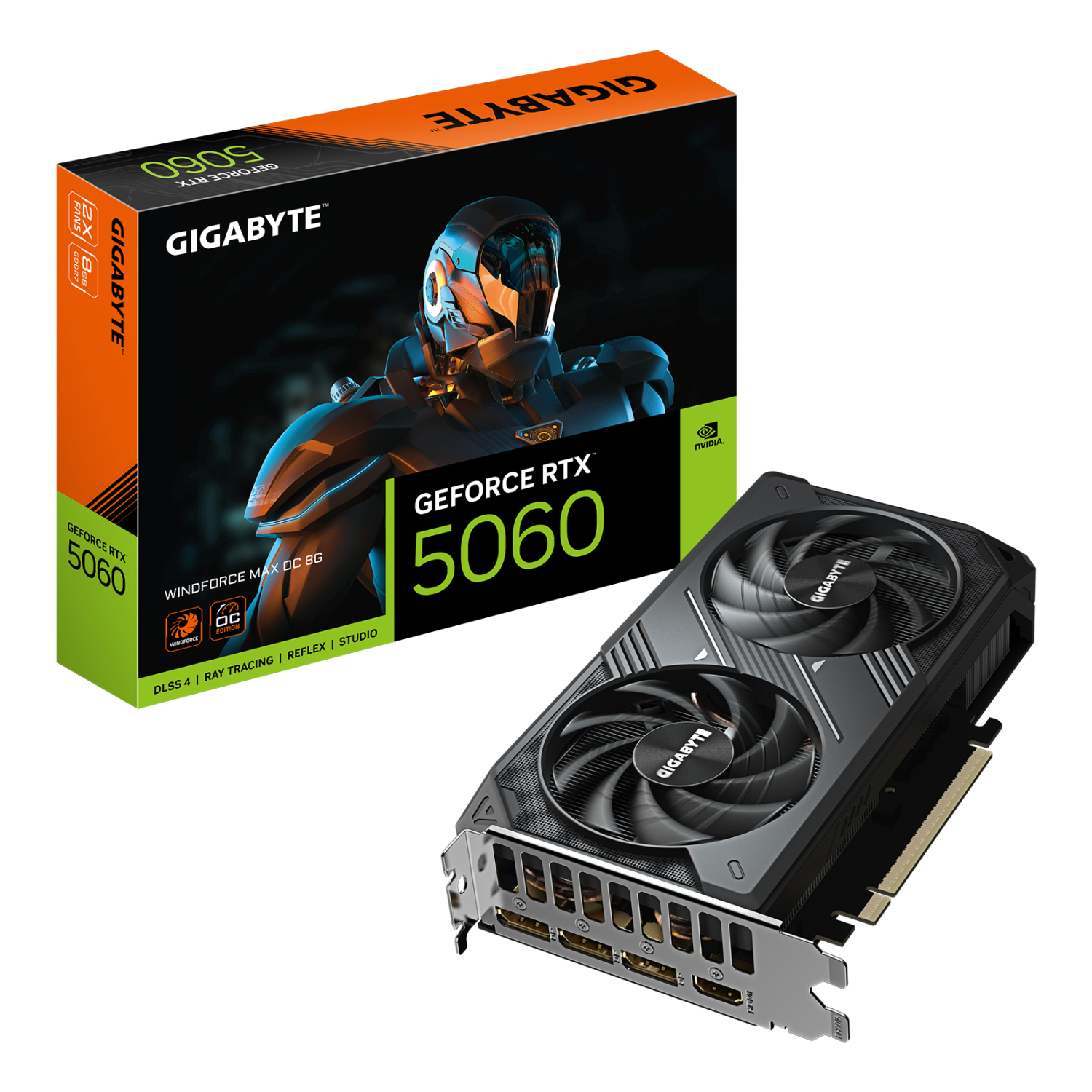 Gigabyte GDDR7 Graphics Cards - Black