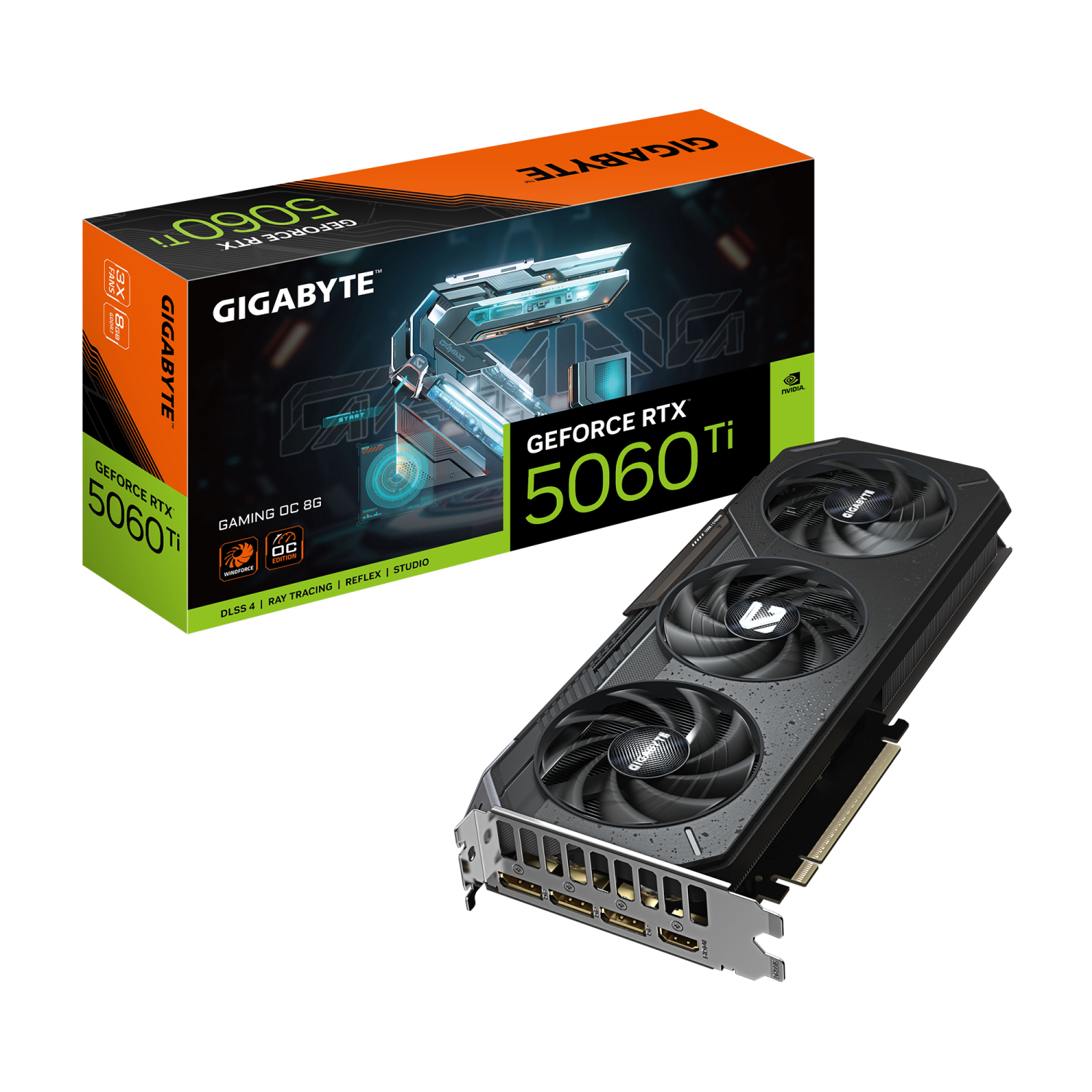 Gigabyte GDDR7 Graphics Cards - Black