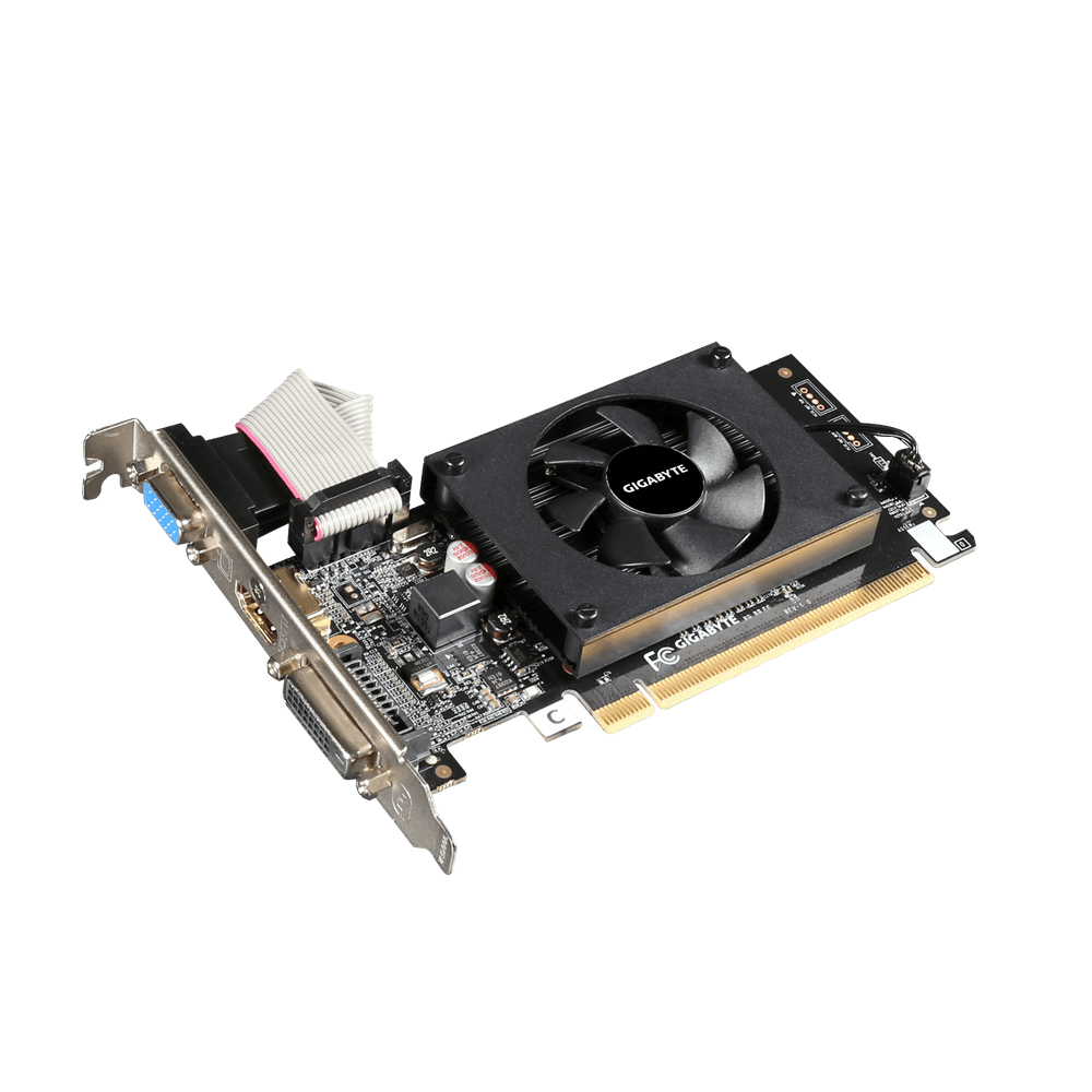 Gigabyte GV-N710D3-2GL Graphics Cards - Black