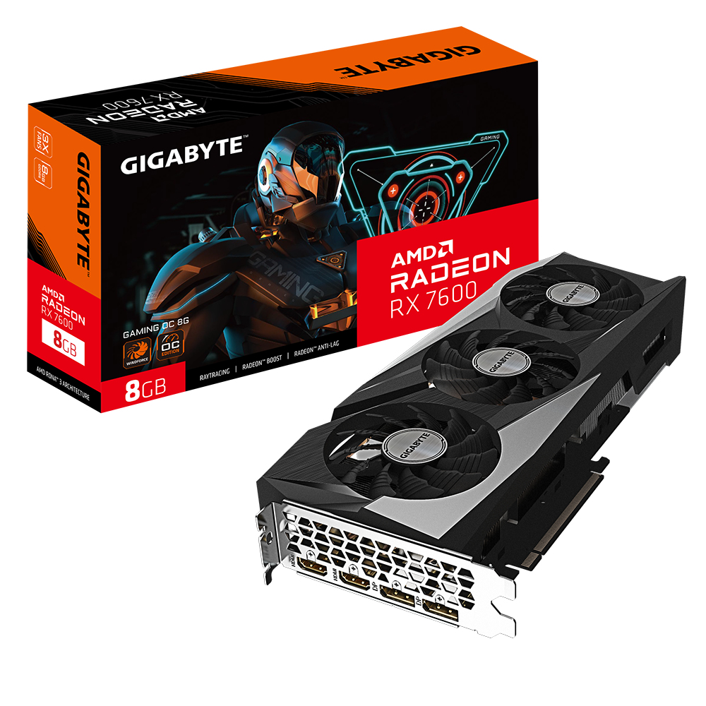 Gigabyte GDDR6 Graphics Cards - Black