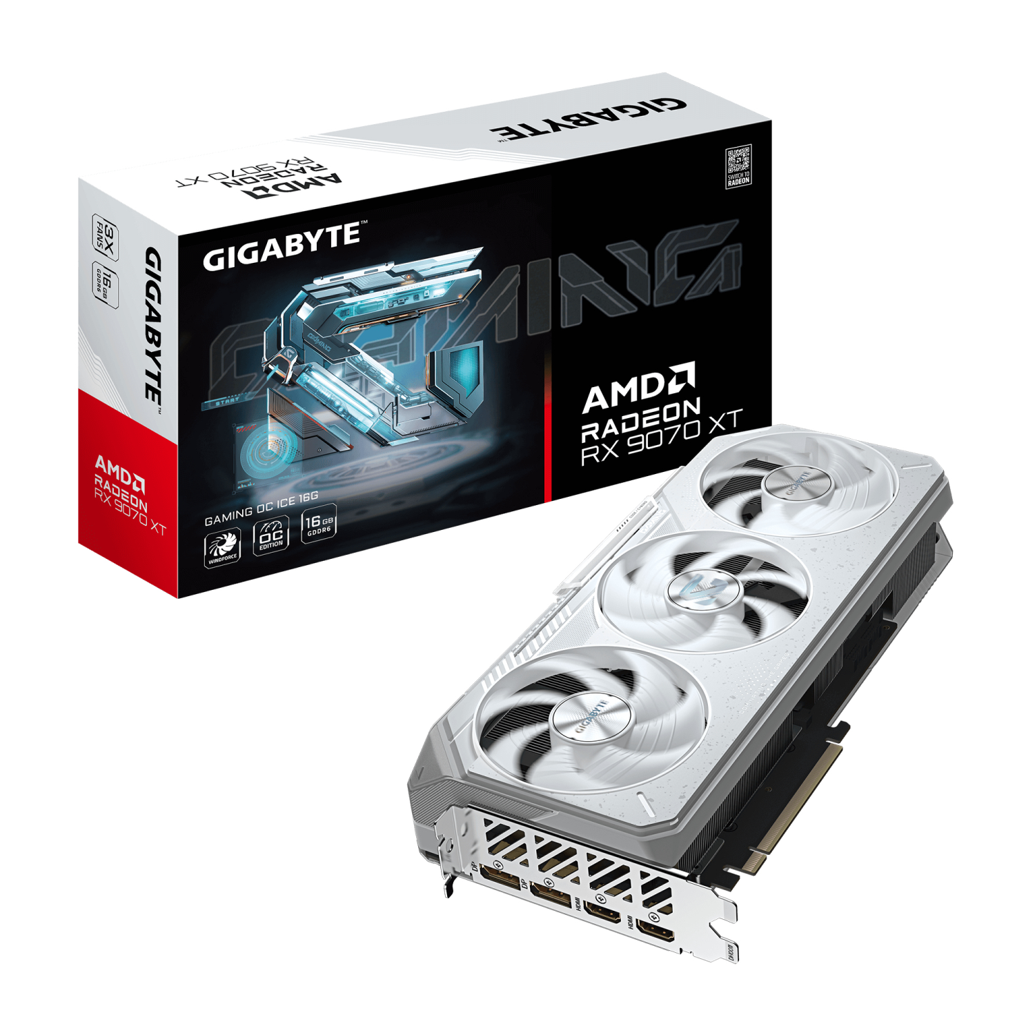 Gigabyte GDDR6 Graphics Cards - White