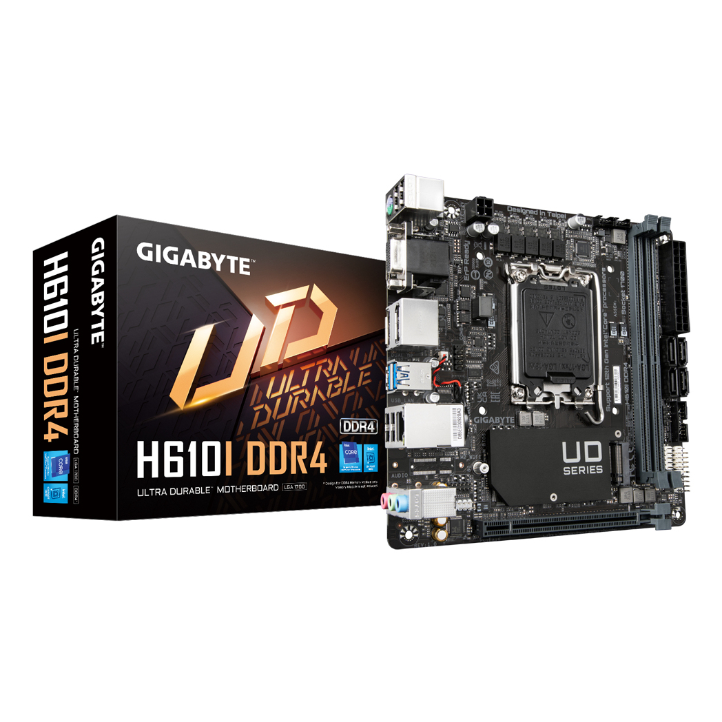 Gigabyte H610I Motherboards - Brown