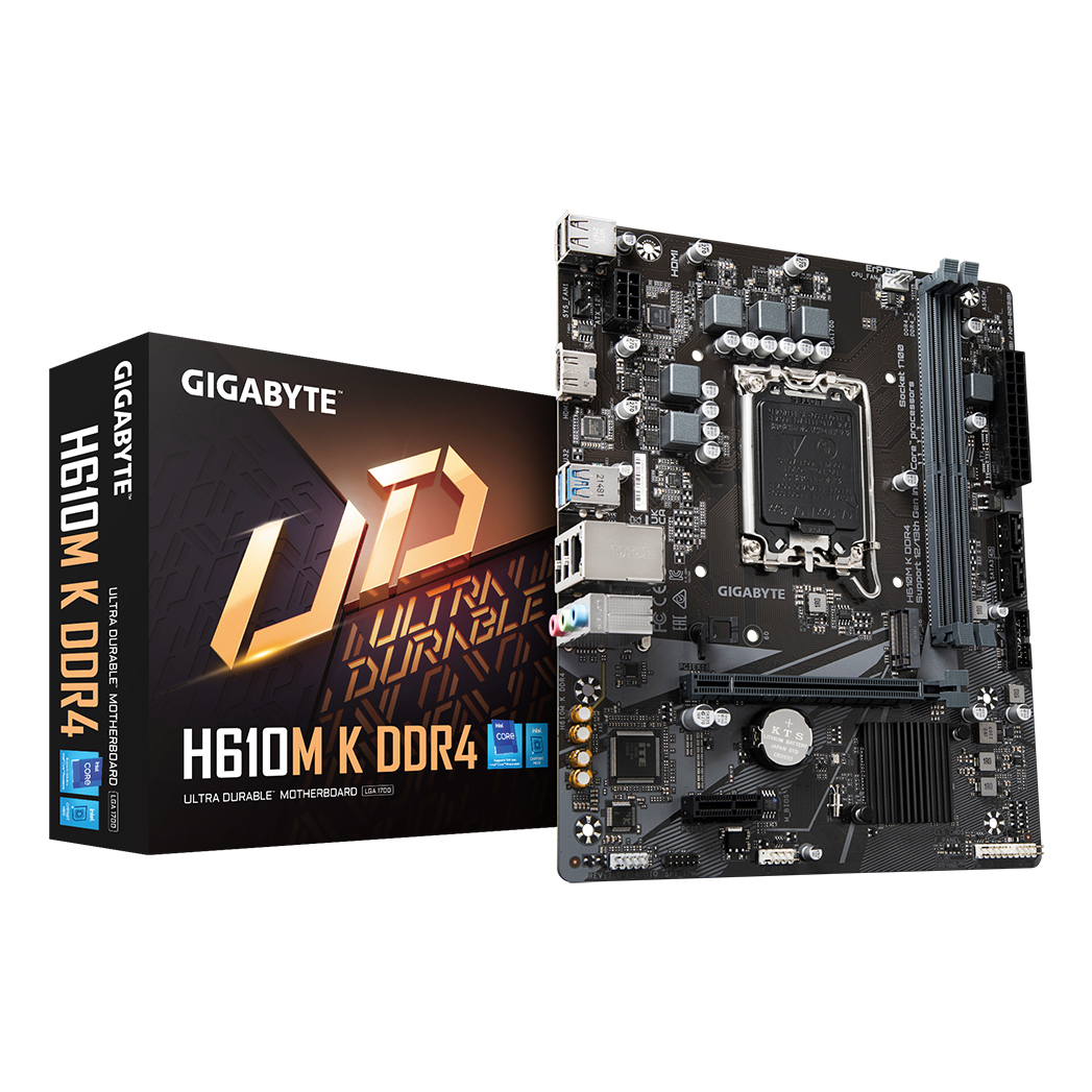 Gigabyte H610M Motherboards - Brown