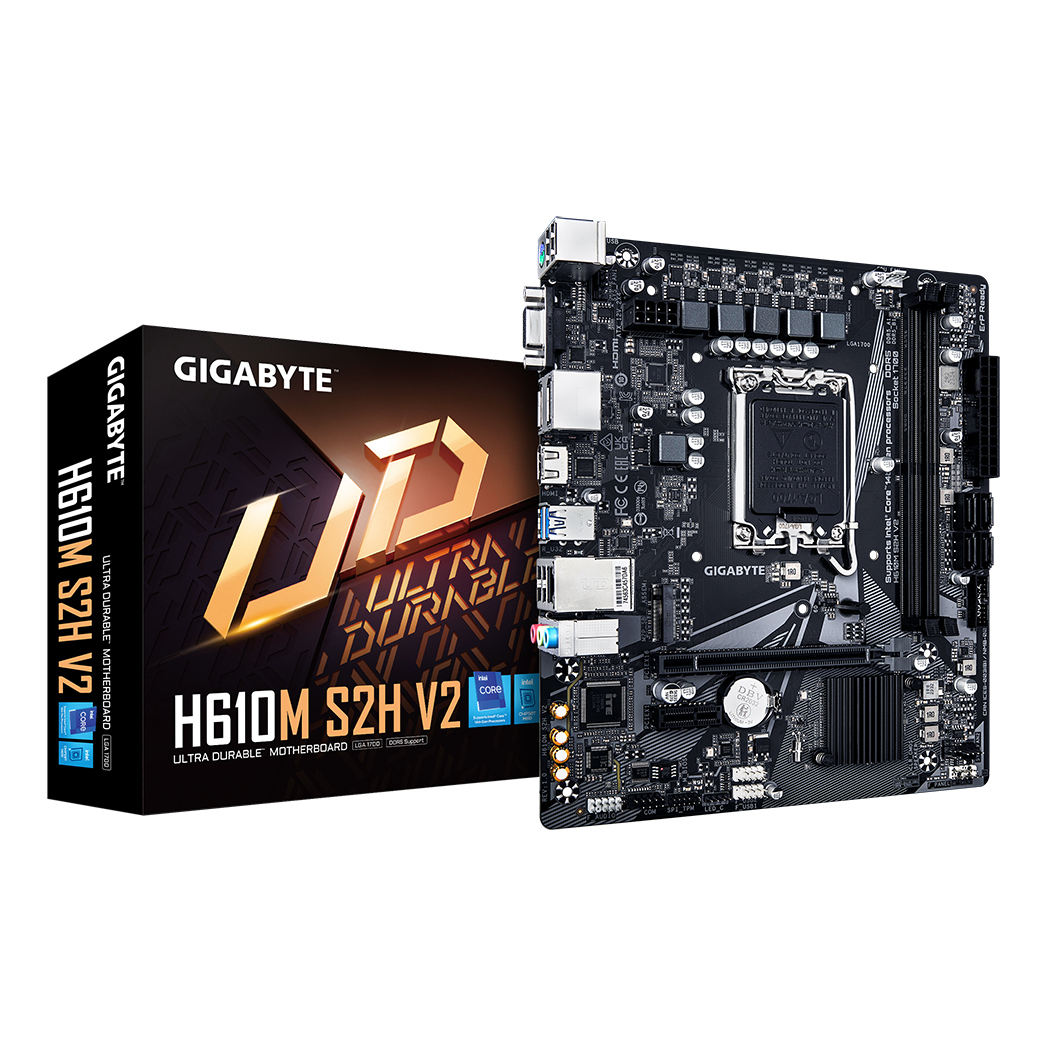 Gigabyte H610M Motherboards - Black