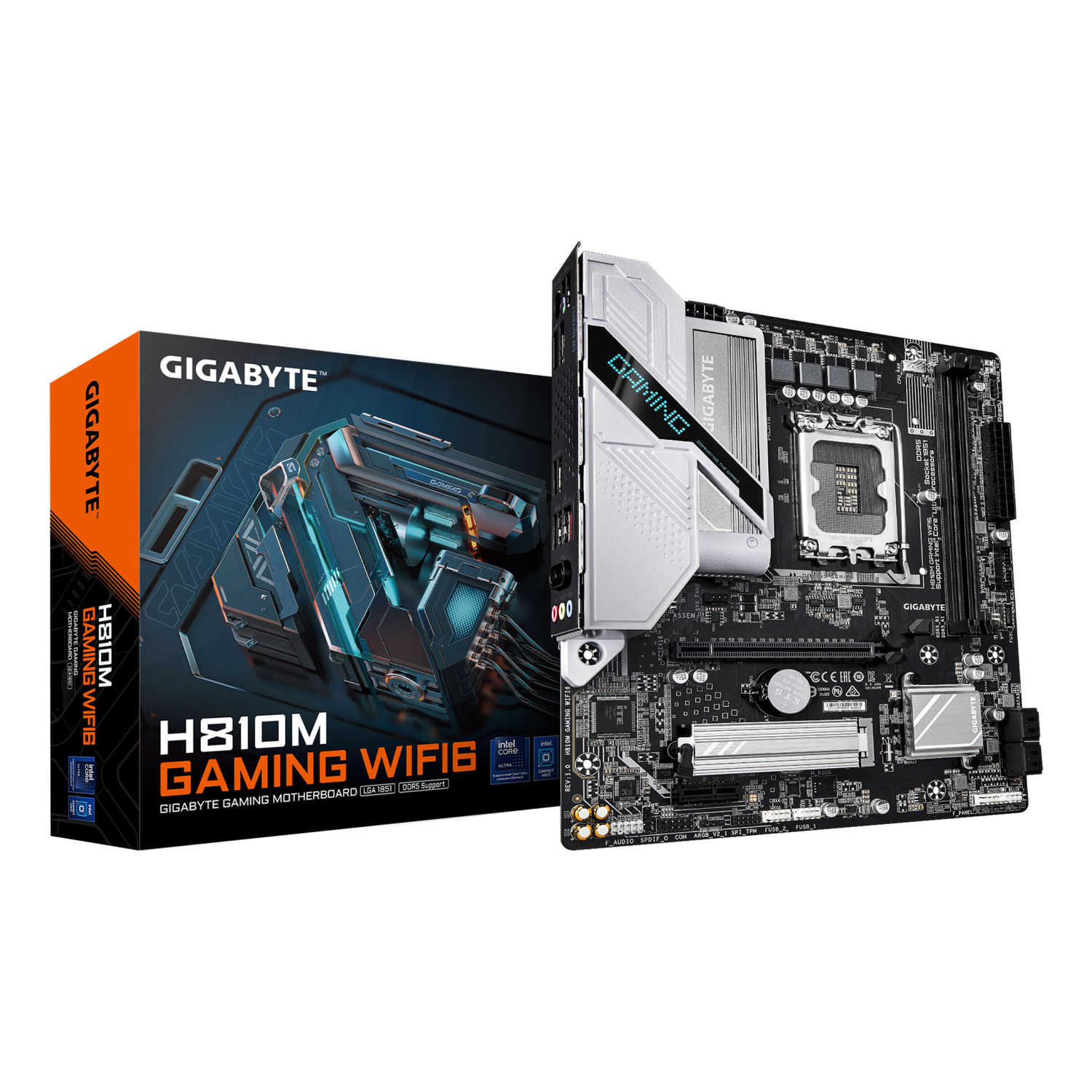 Gigabyte H810M Motherboards - Dark brown