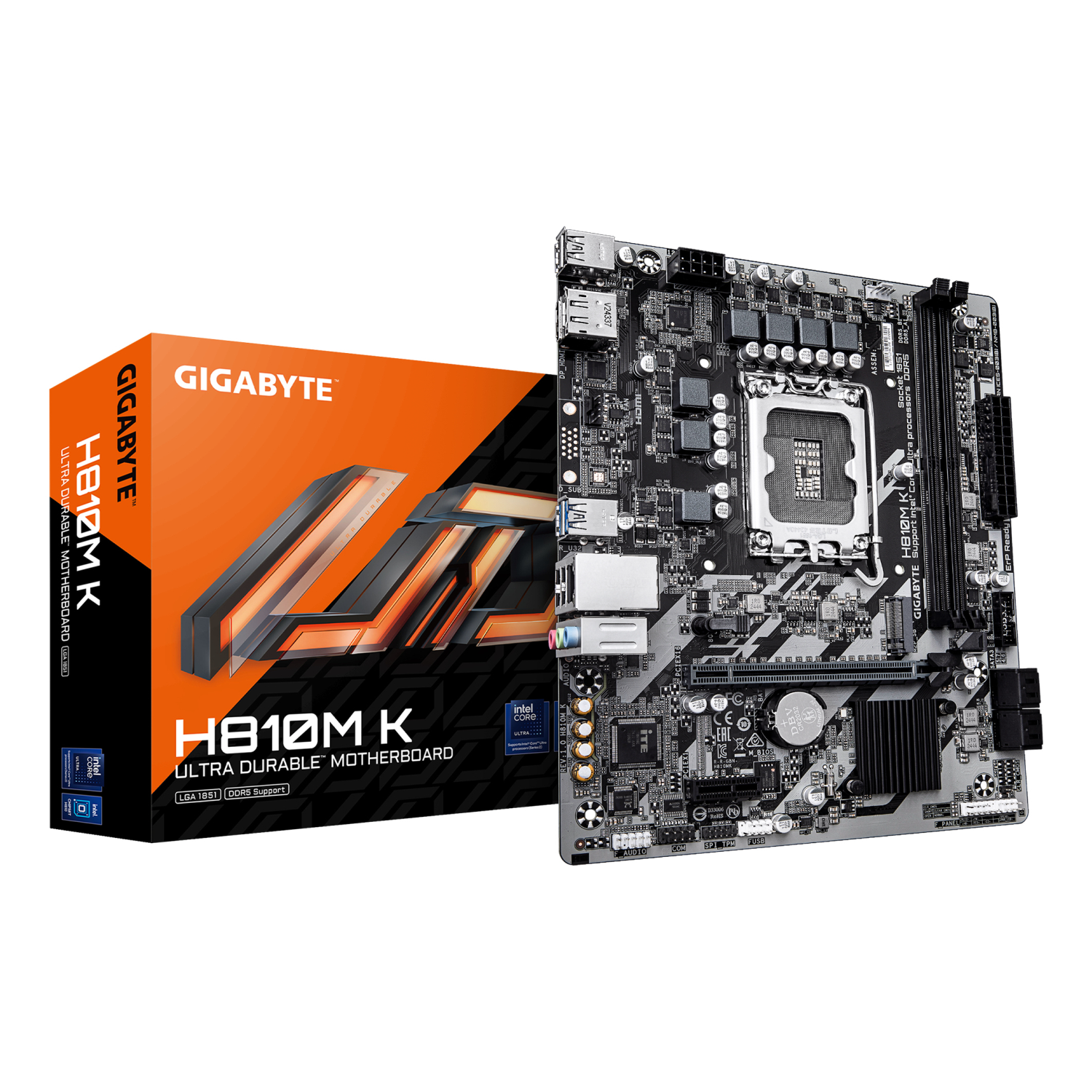 Gigabyte H810M Motherboards - Dark brown