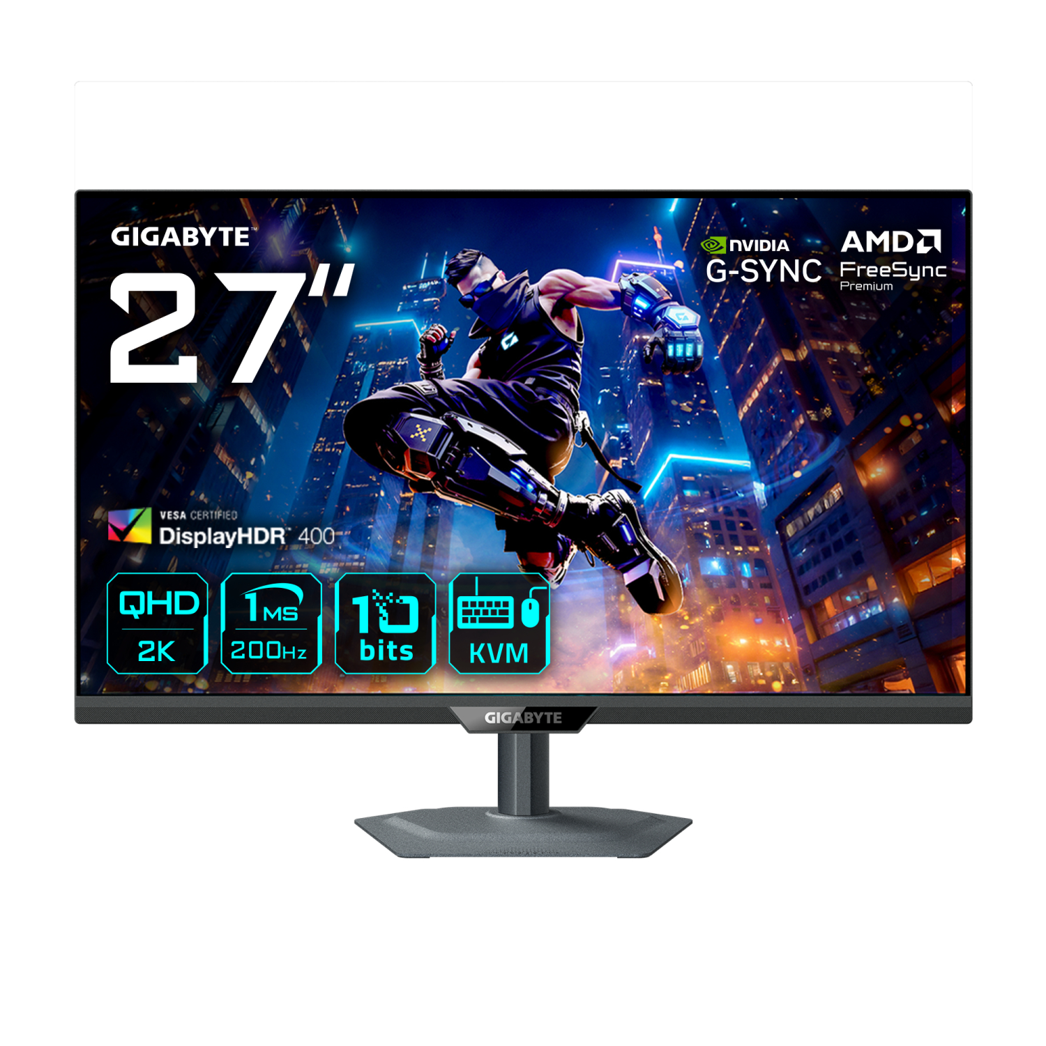 Gigabyte M27Q2 Gaming Monitors - 27 Inches - Black
