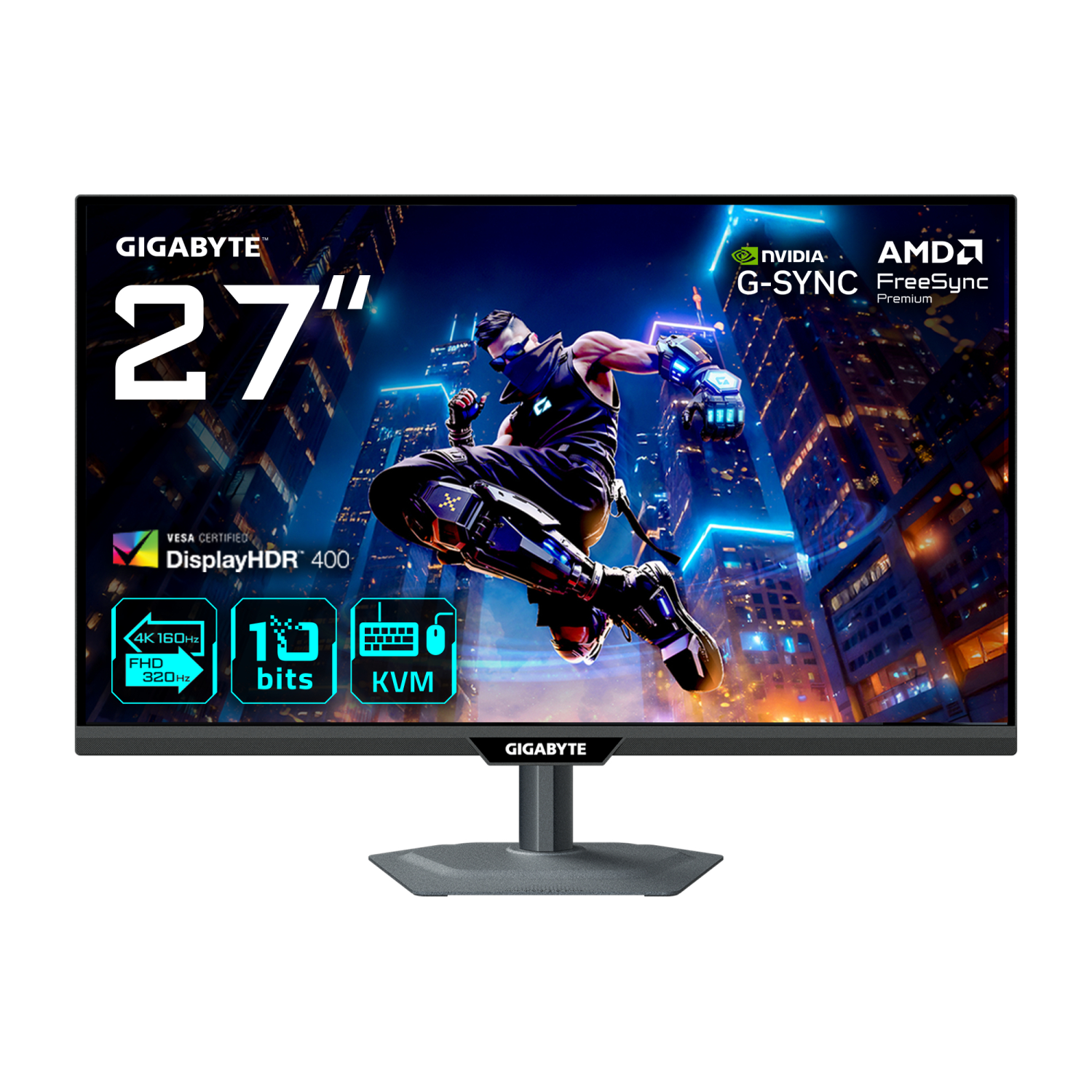 Gigabyte M27UP Computer Monitors - 27 Inches - Black